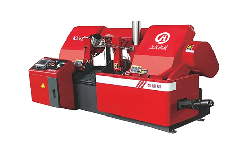 合浦卧式带锯床切削金属时出现打齿的原因是什么？